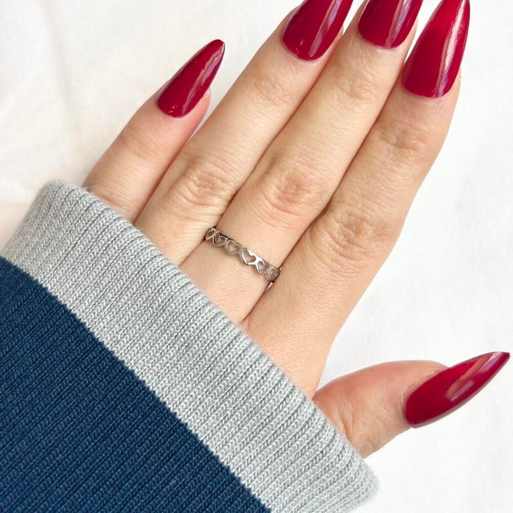 Vintage Inspired Luxury Silver Tone Ring